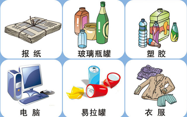 垃圾桶圖標(biāo)及分類標(biāo)識(shí)有哪些？